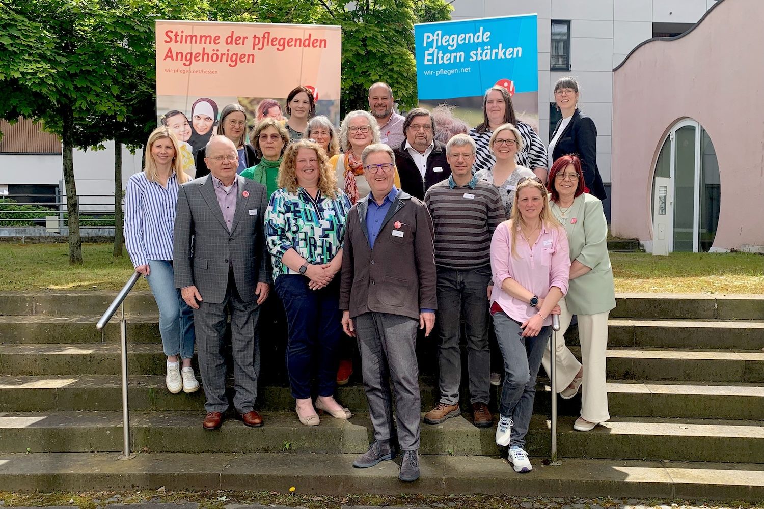 Gruppenfoto Vereinsgründung wir pflegen Hessen